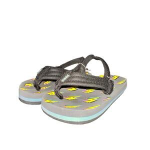 Reef Little Ahi Lightning Bolt Flipflops